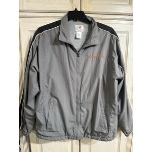 VTG New Balance Men's Wind Breaker XL Jacket Y2K Gray